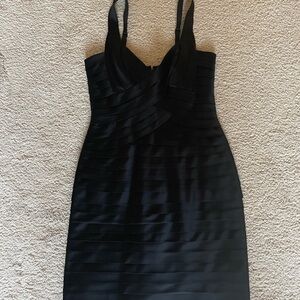 BCBGMaxAzria TWO black cocktail dresses